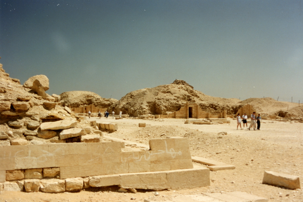 More ruins at Sakkarah