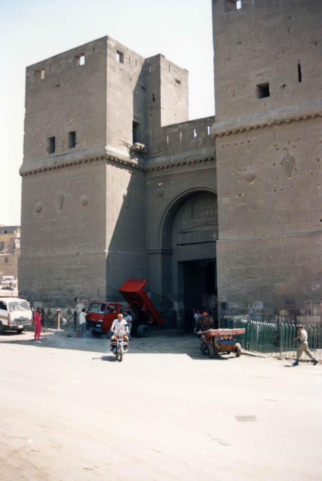 Bab Al-Futuh gate in Cairo's Old City