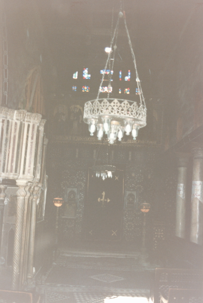 Pulpit in Al Muallaka Coptic church