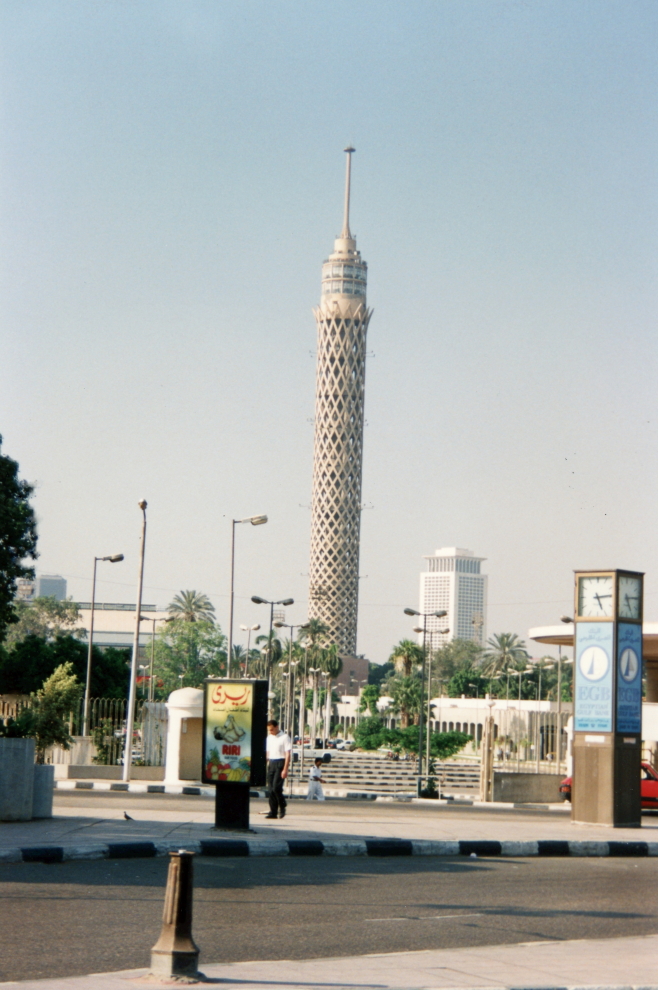 Cairo Tower on Gezira Island