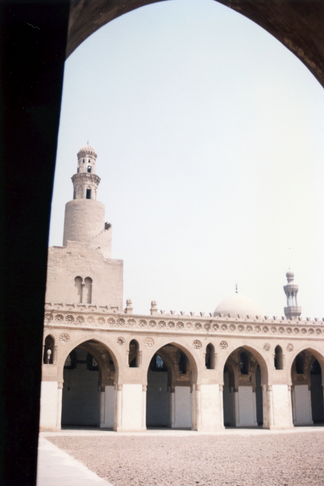 Spiral minaret at Ibn Tulun