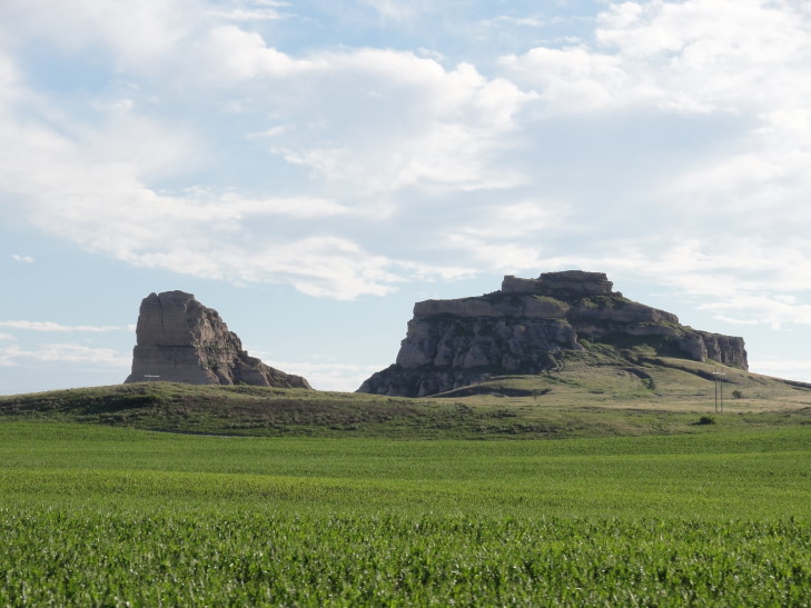 100709_NE_CourthouseJailRocks_small Courthouse and Jail Rocks, Nebraska
