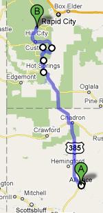 100710_Route Route for July 10, 2010