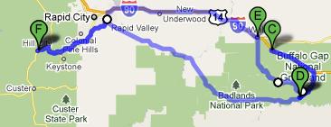 100712_Route Route for July 12, 2010
