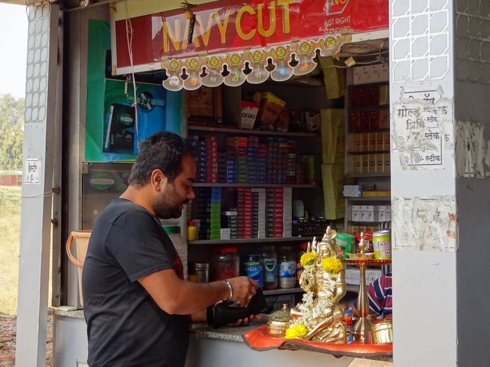 Roadside stand with wonderful coffee candies!