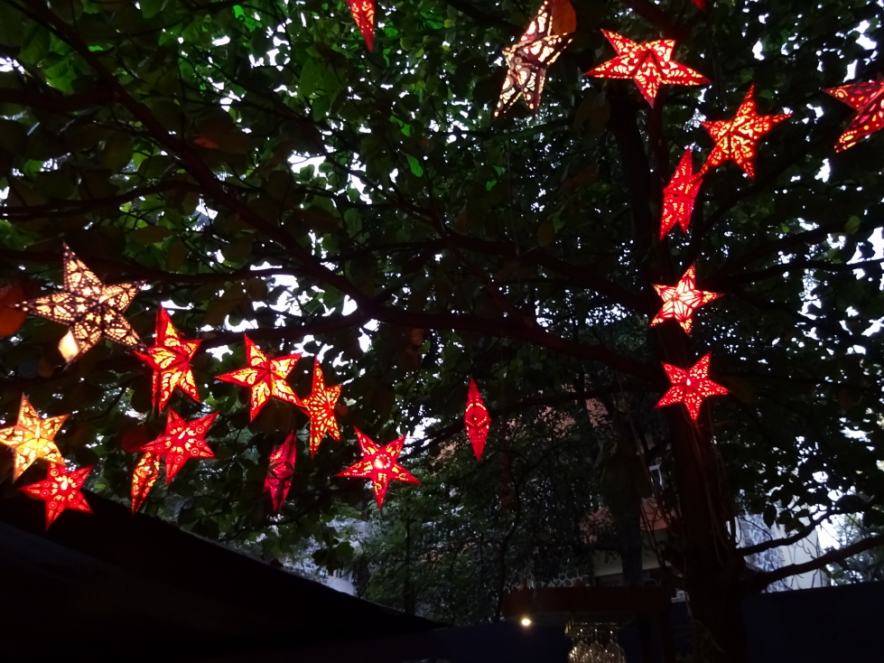 Diwali lanterns at Malaka Spice