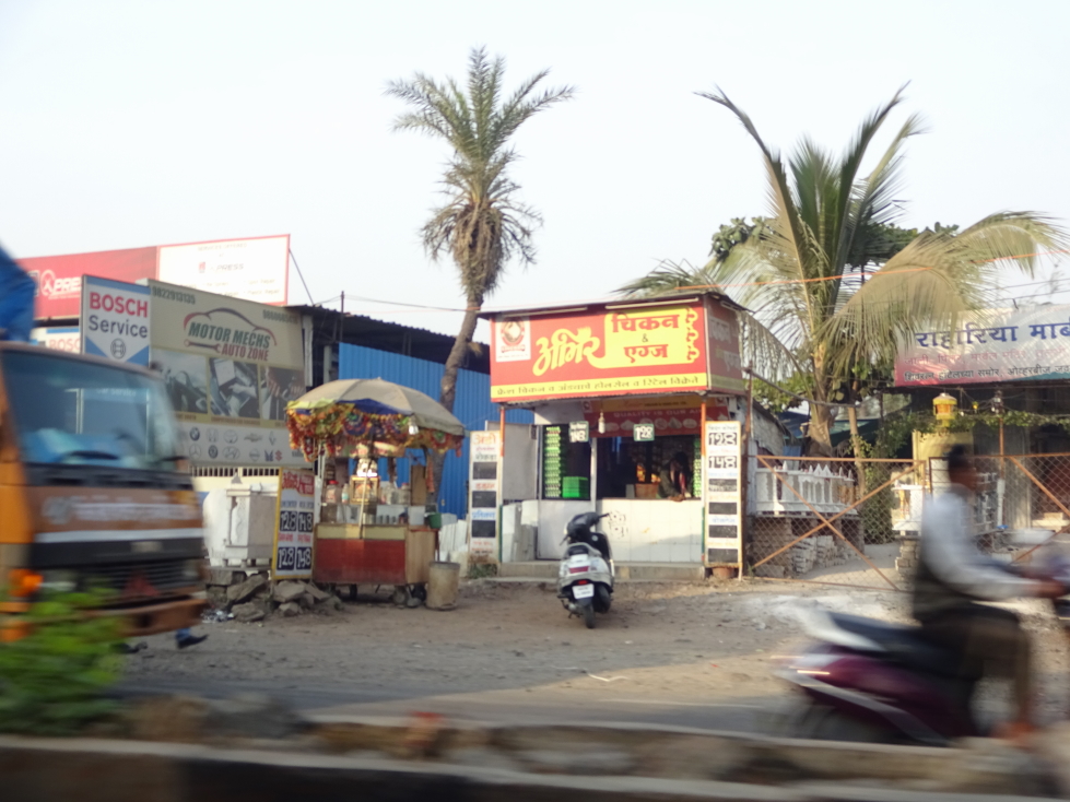 Roadside stand in Pune