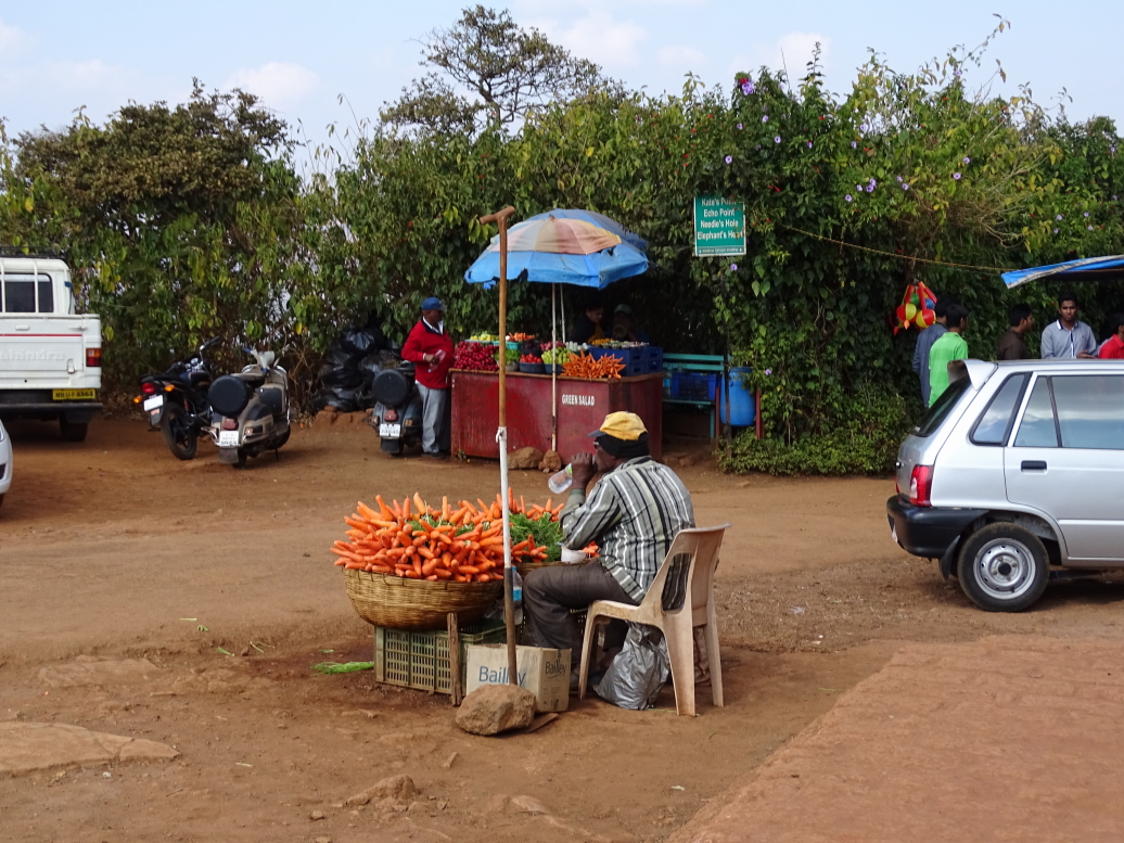 Carrot seller at Echo Point