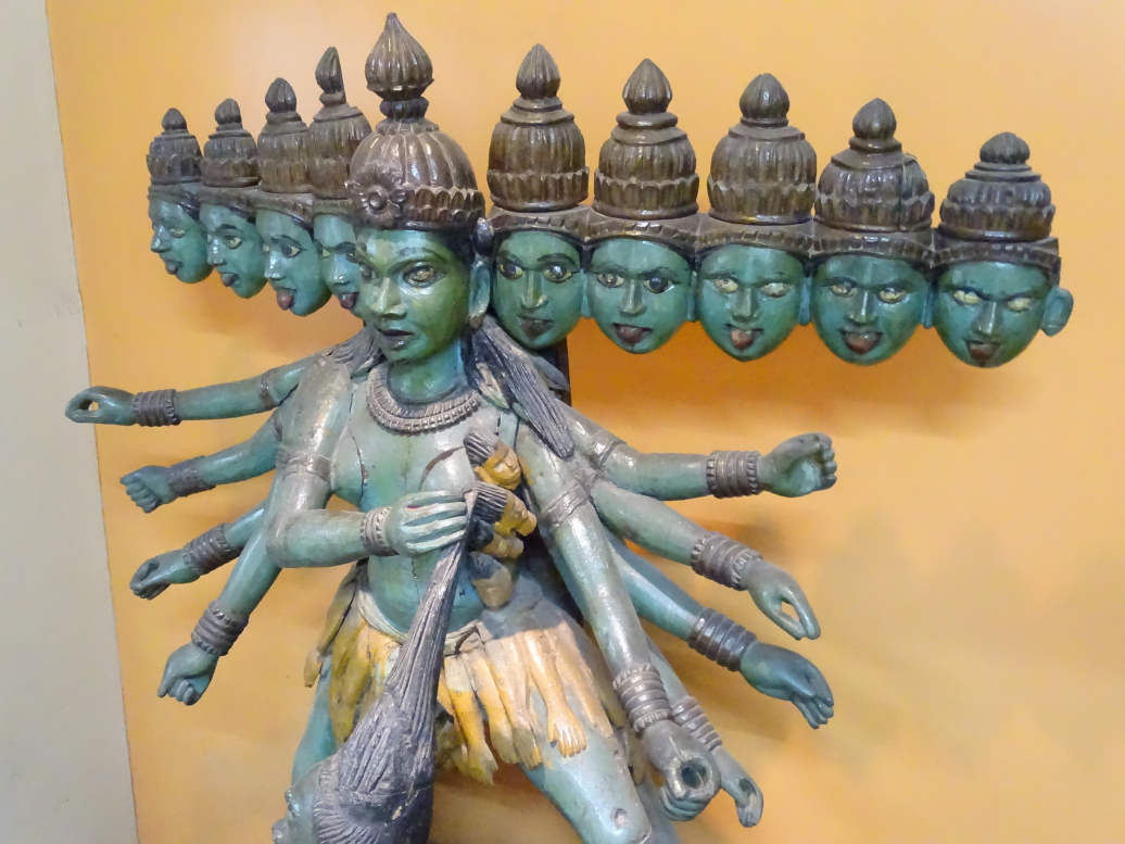 Durga (?) statue in the Kelkar museum