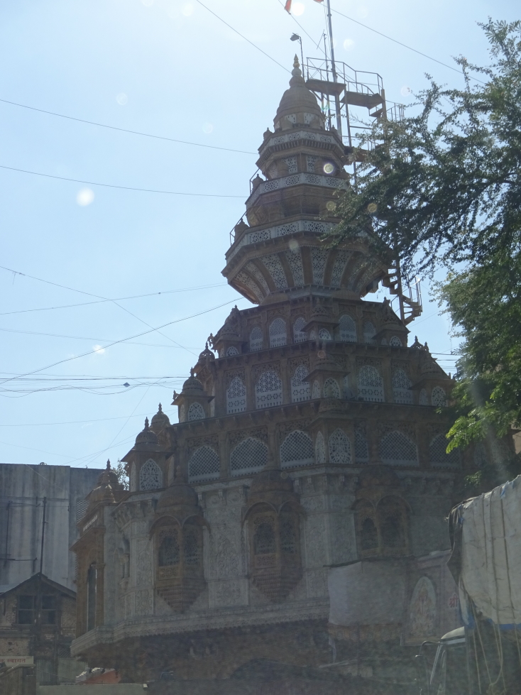 Great temple we passed while driving through old Pune