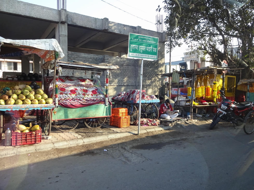 Road-side stand in Pune