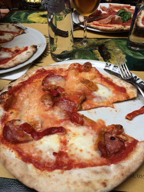 Italian pizza. 