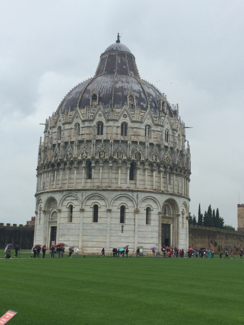 The baptistery of Pisa