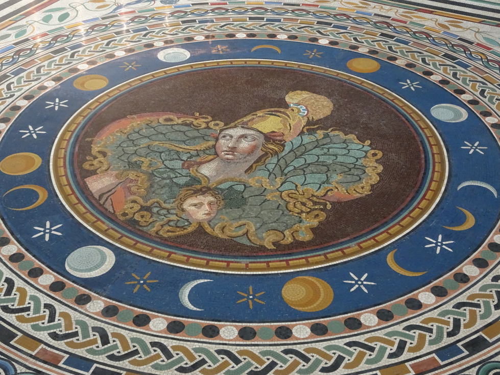 Beautiful Roman mosaic