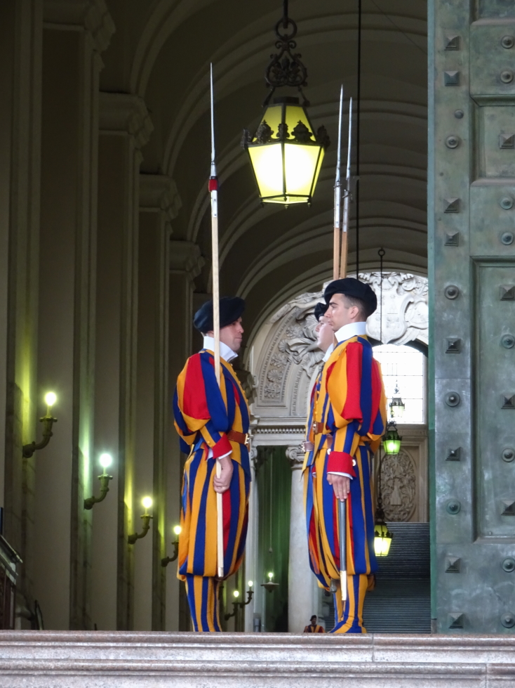 Changing of the Swiss Guard, Vatican City's army