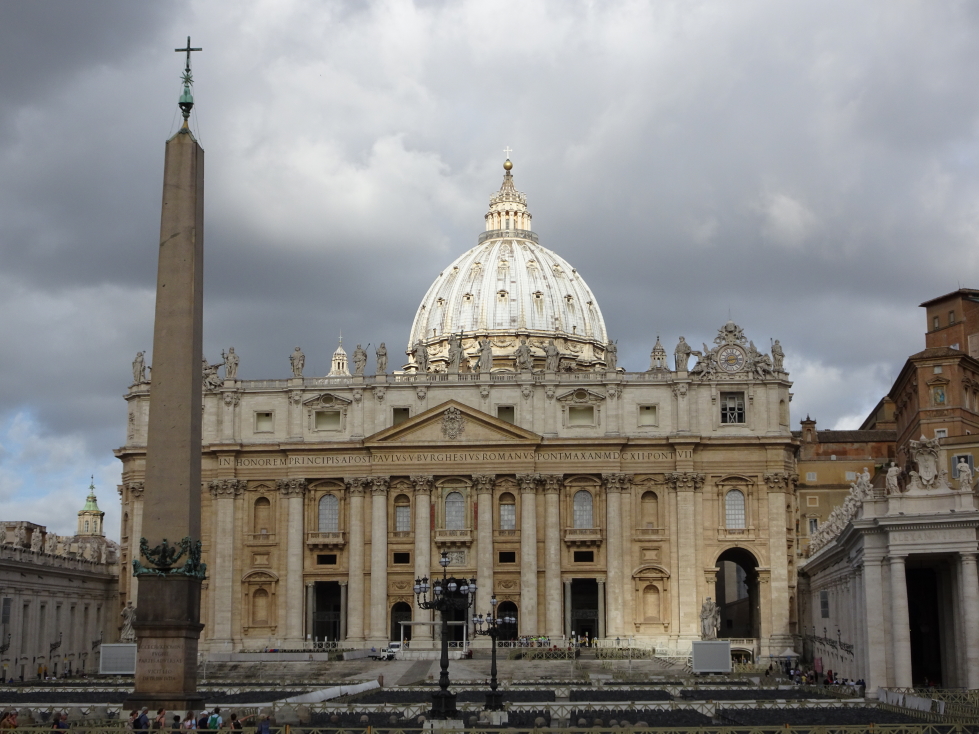 St. Peter's Basilica and obelisk