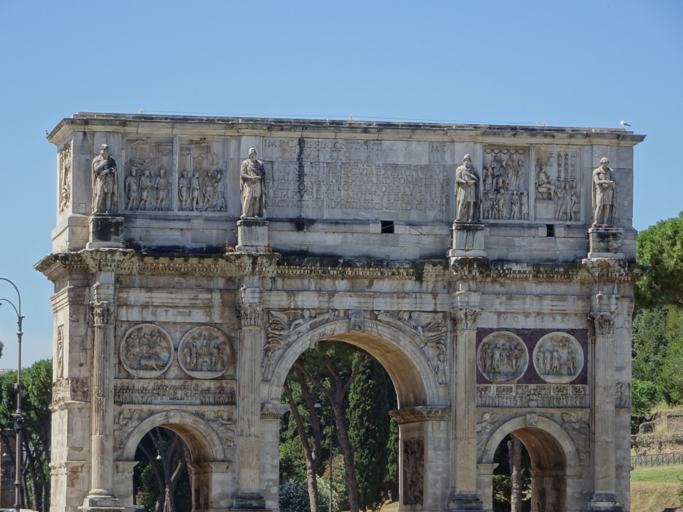 Arch of Constatine near the Colosseum