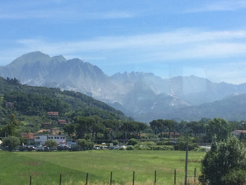 Mountains between La Spezia and Pisa