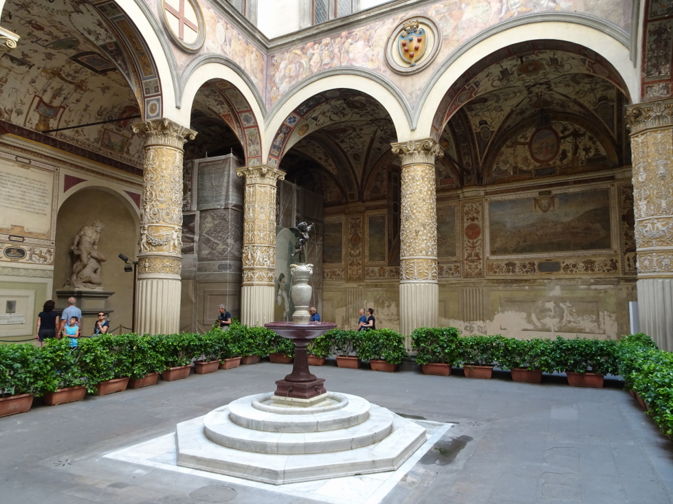 Courtyard of the Palazzo Vecchio