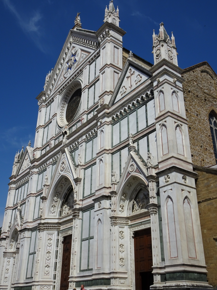 Front of Basilica di Santa Croce di Firenze