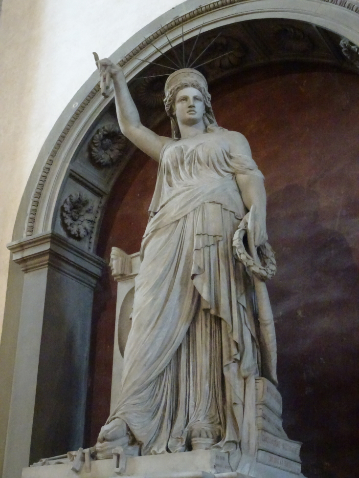 "Liberty of Poetry", inspiration for the Statue of Liberty