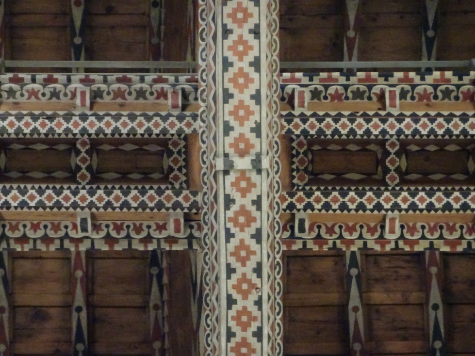 Detail of the ceiling of Santa Croce