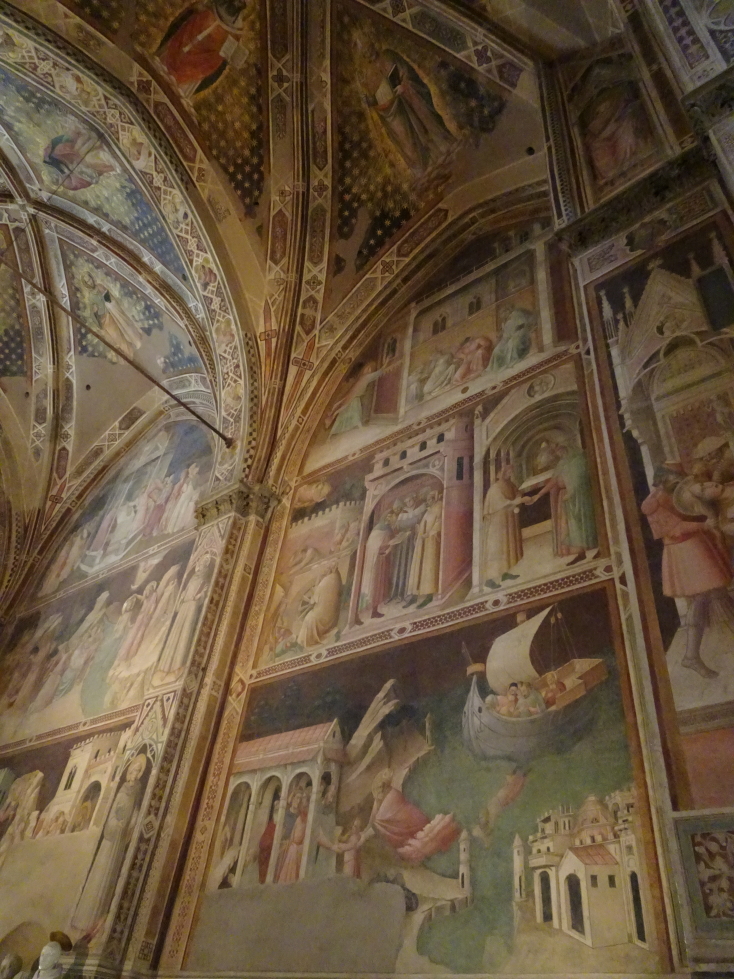 Beautiful fresco in a side chapel