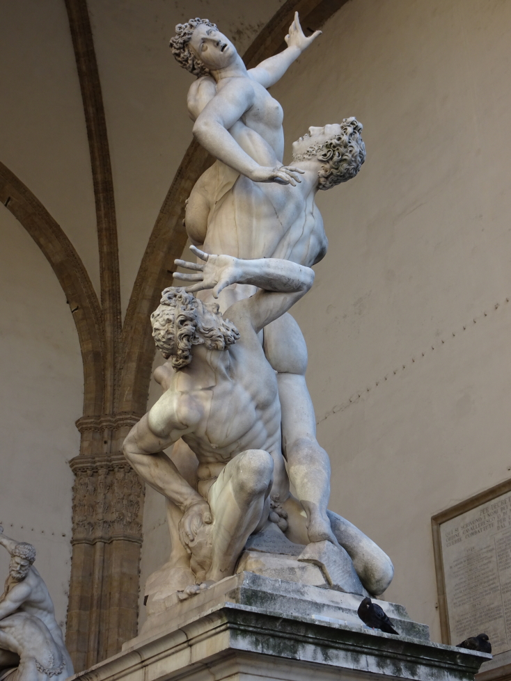 Giambologna's "Rape of the Sabines"