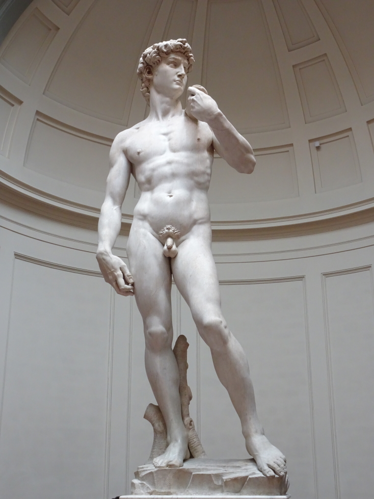 "David" by Michelangelo, 1501-1504
