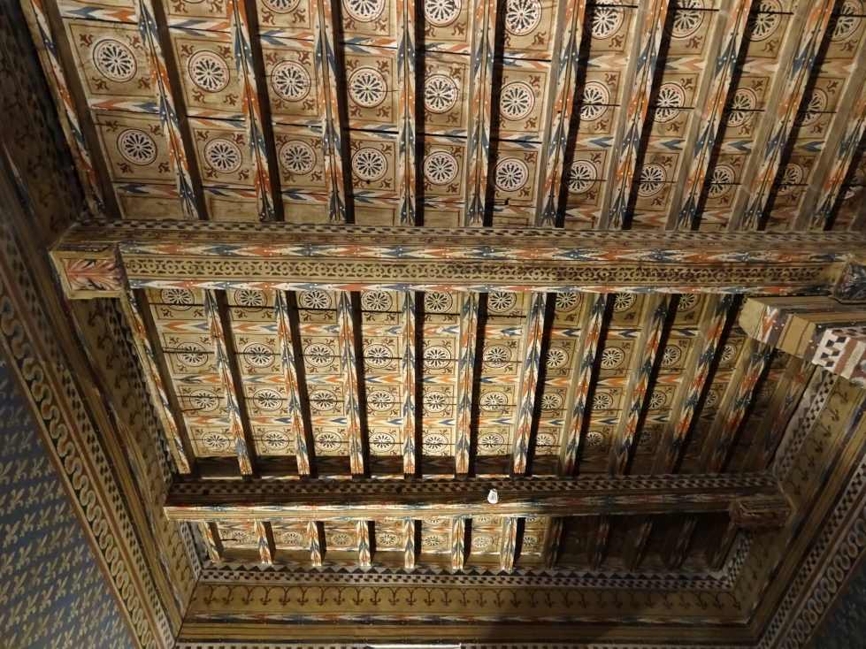 Ornate ceiling in the Palazzo Vecchio