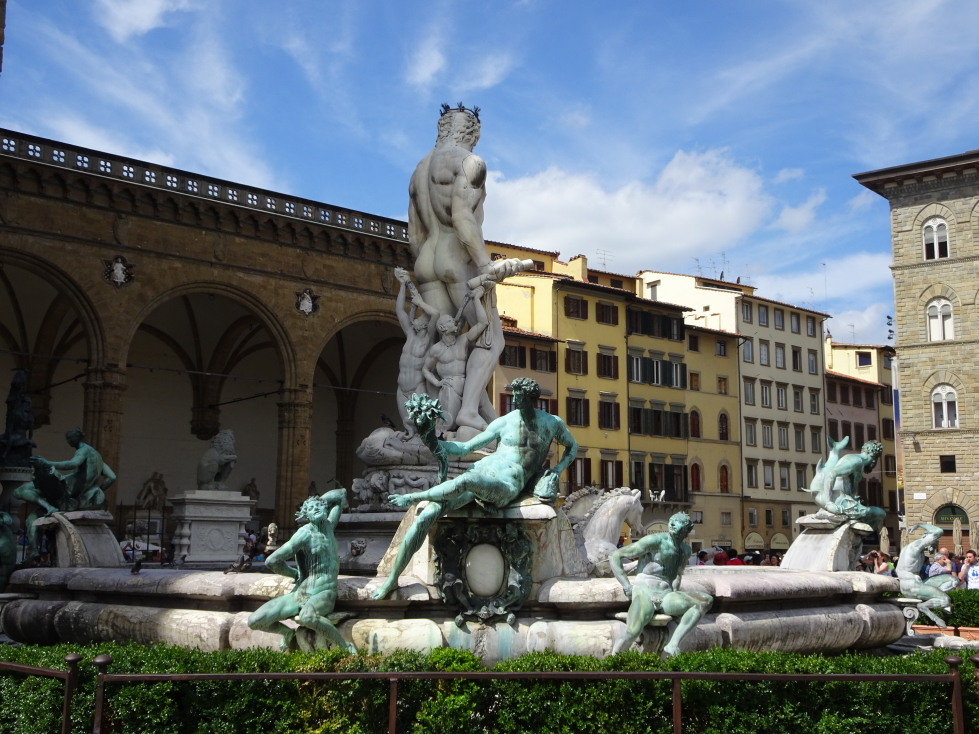 _Fountain of Neptune_ in the Piazza della Signoria