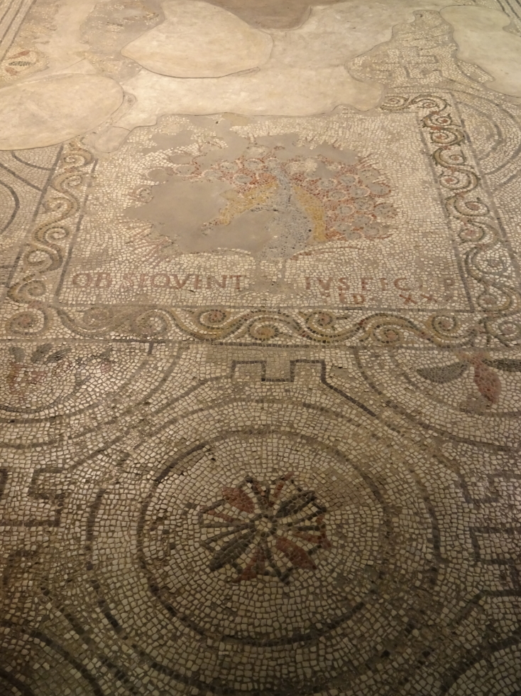 Roman mosaic designed by North African craftsmen, ca. 500 AD