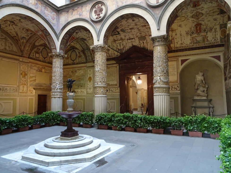 Courtyard at the Palazzo Vecchio