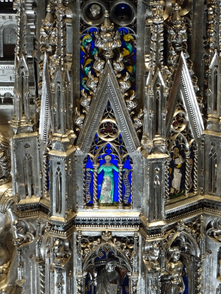 Detail from the silver altar