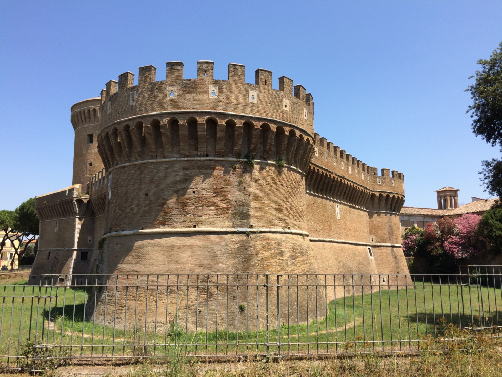 Castello di Giulio II in Ostia Antica, built in the 1480s