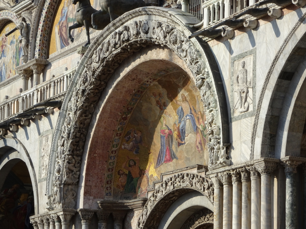 A mosaic of Basilica di San Marco