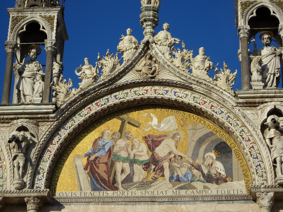Another amazing mosaic (fresco?) of the basilica