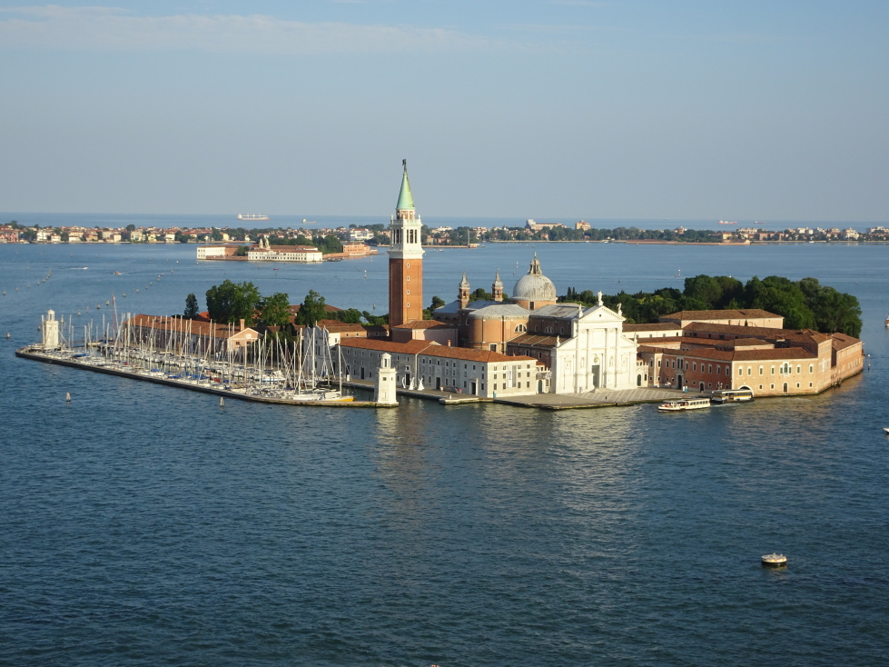 Island of San Giorgio Maggiore, south of Venice