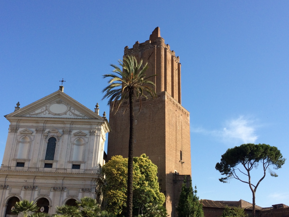 Yet another view of the Torre delle Milizie (this won't be the last)