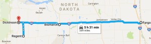 Route for July 4, 2017