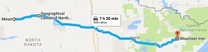 Route for July 6, 2017