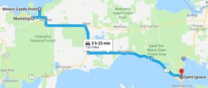 Route for Monday, July 10th, 2017