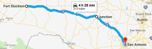 Route for Thursday, July 5th, 2018