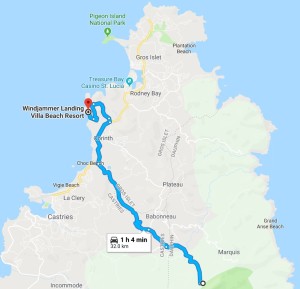 Route for Wednesday April 4th, 2018